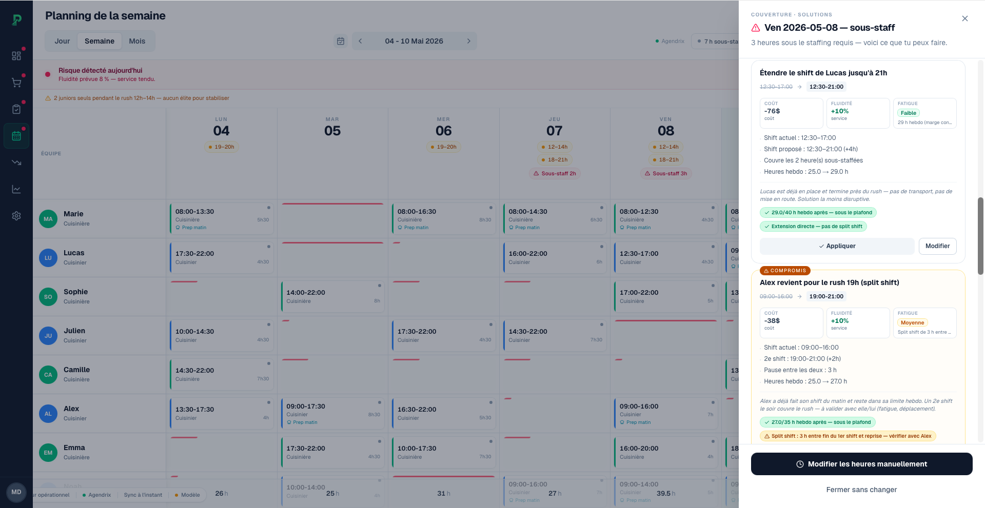 Drawer Insights RH PREVOX